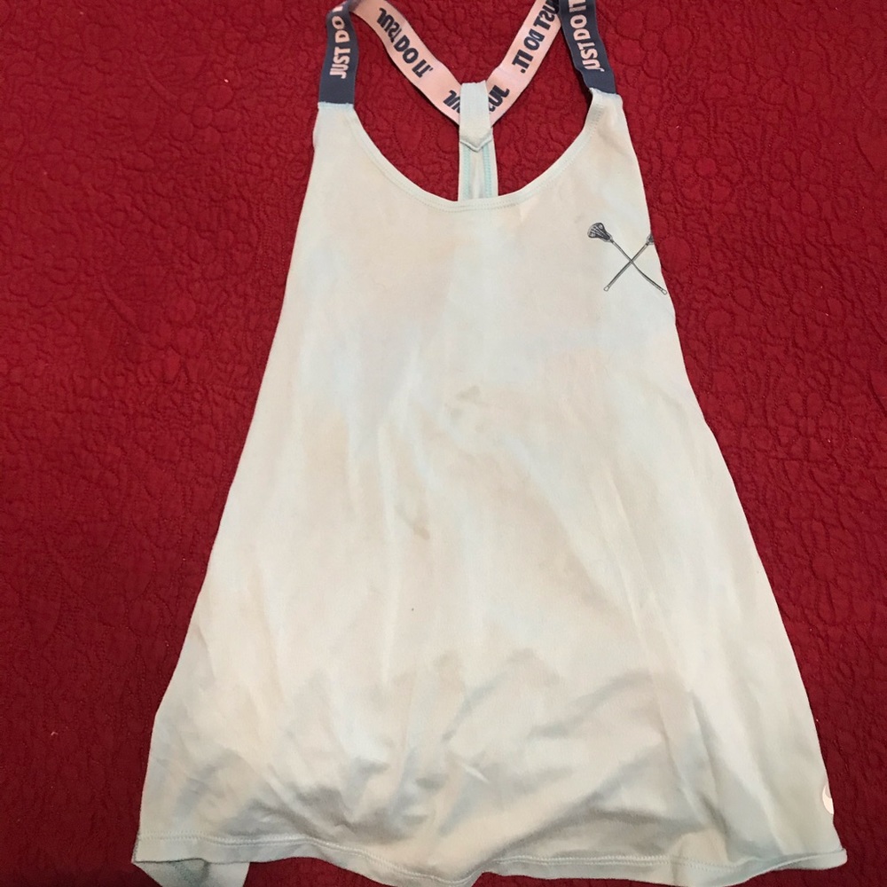NIKE athletic razor back tank